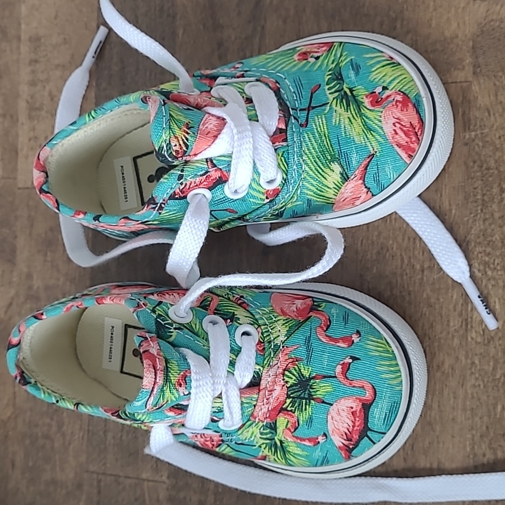 Flamingo toddler vans
